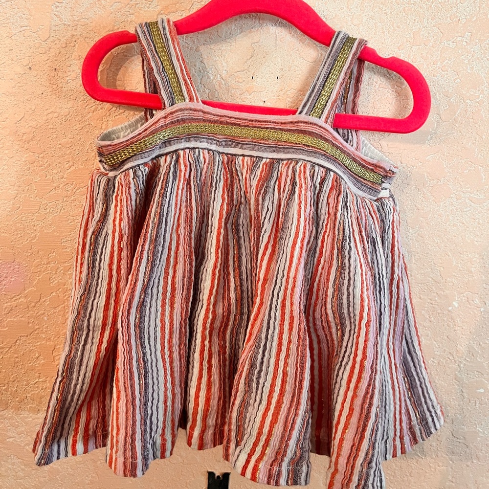 WILDING (WDW) Lurex Pink and Purple Top